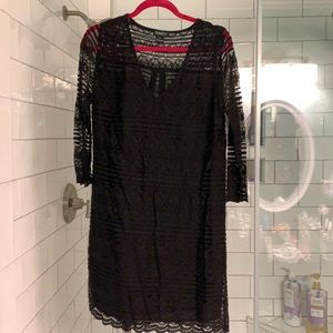 Lucky Brand Black Lacey Dress